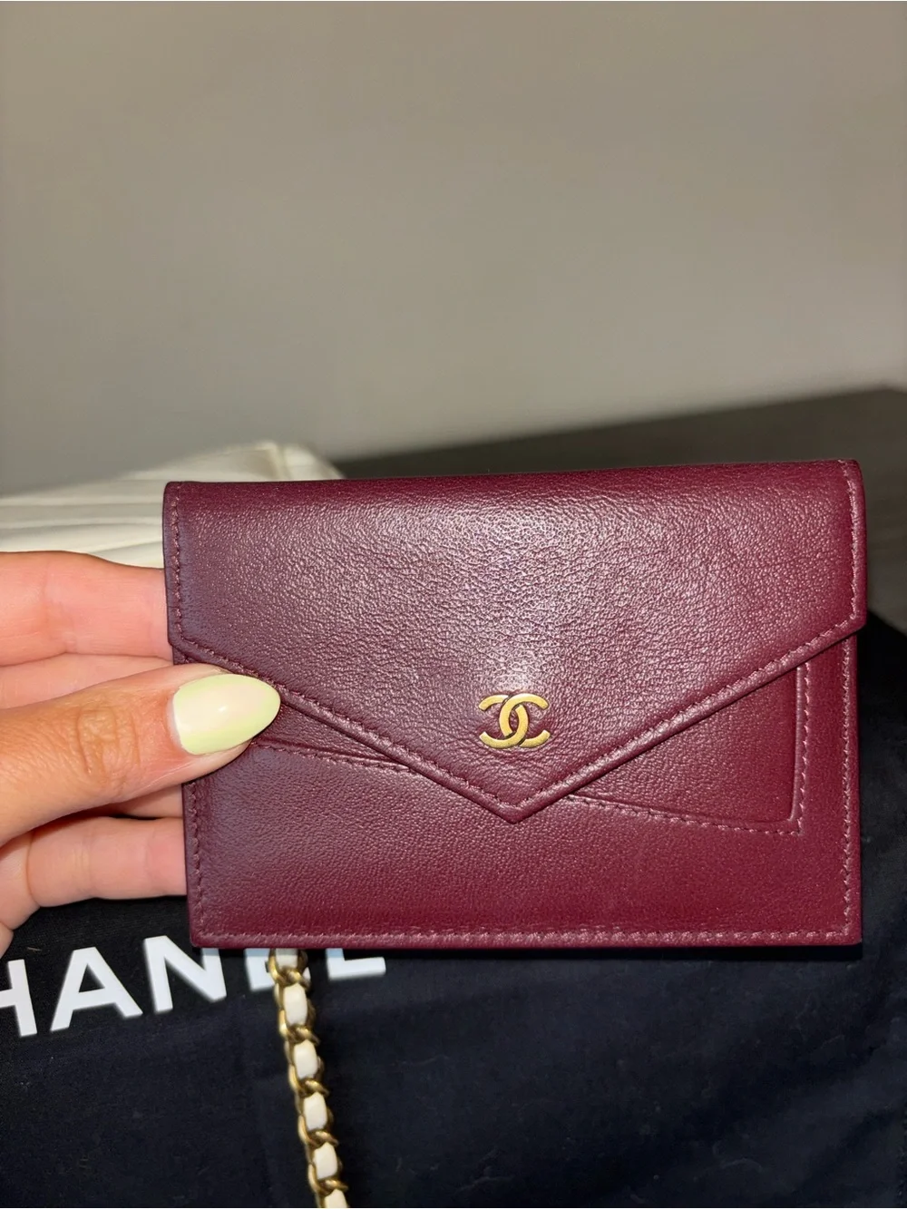 CHANEL classic chevron